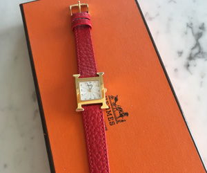 値下げしました！HERMES Hベルト70 レザー 赤/黄 - ベルト