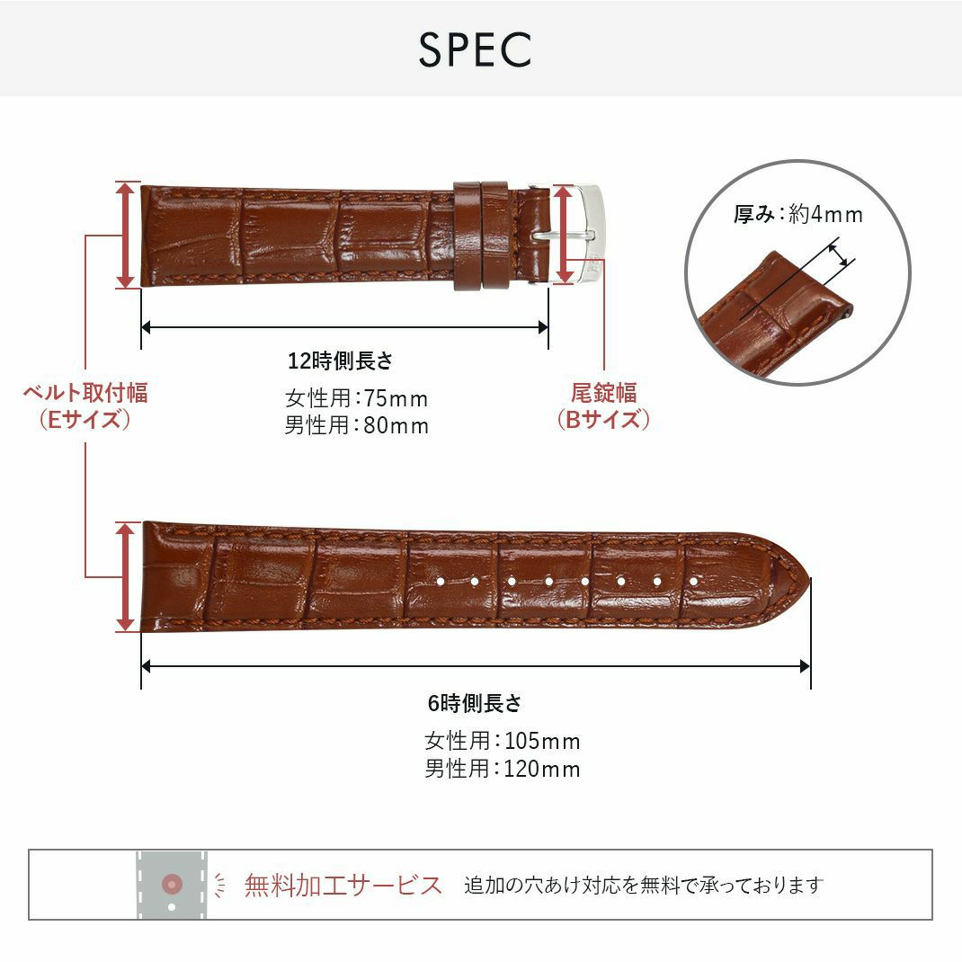 MORELLATO モレラート SAMBA サンバ カーフ 牛革 時計ベルト X2704656
