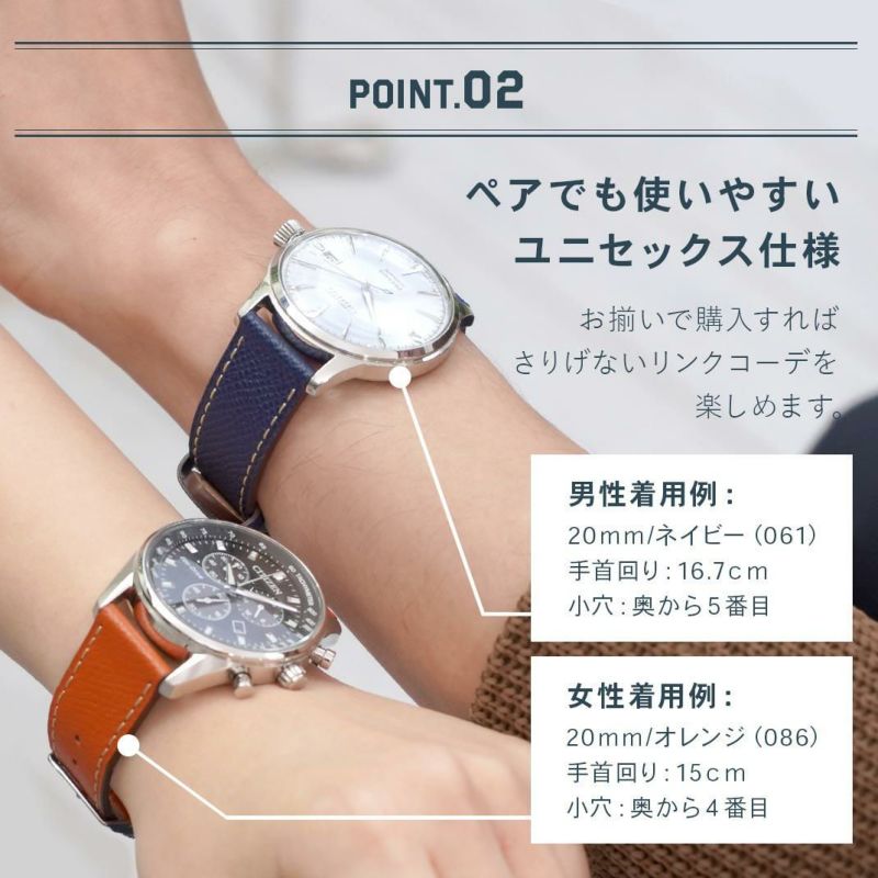 クロコダイルレザー グレー 時計バンド　cassis mimosa CASSIS カシス LIMOGES リモージュ カーフ 牛革 時計ベルト